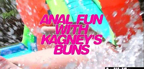  Anal Intercorse With Big Round Butt Hot Girl (Kagney Linn Karter) vid-23